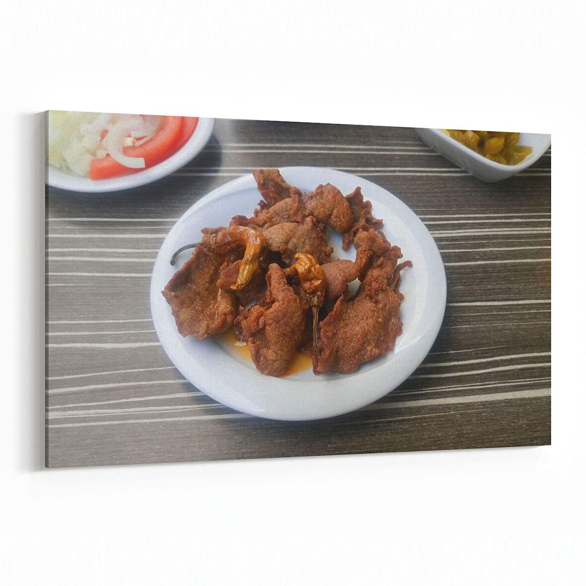 Olla 15070Y Gıda Görseli Yatay Kanvas Tablo (Ölçü: 90X60)