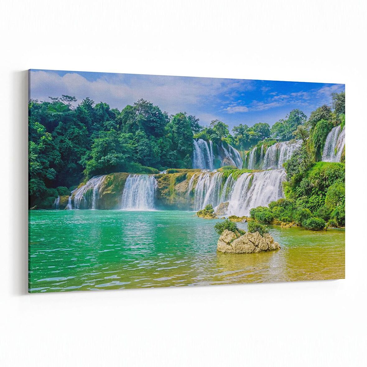 Olla 13177Y Doğa / Manzara Görseli Yatay Kanvas Tablo (Ölçü: 90X60)