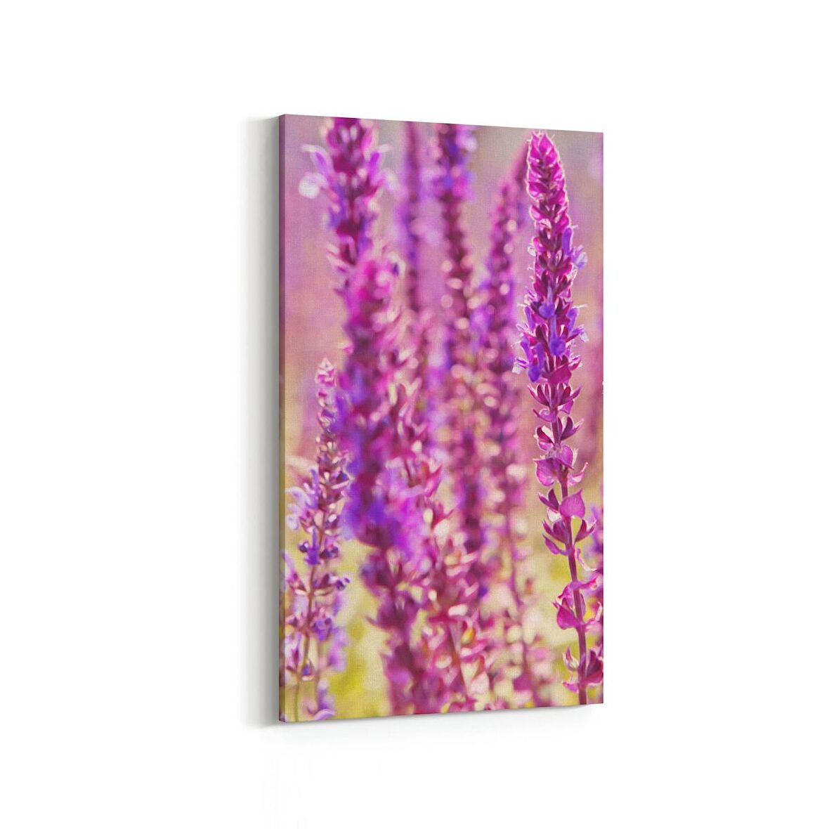 Olla 11578DD Çiçek Görseli Dikey Dar Kanvas Tablo (Ölçü: 30X60)