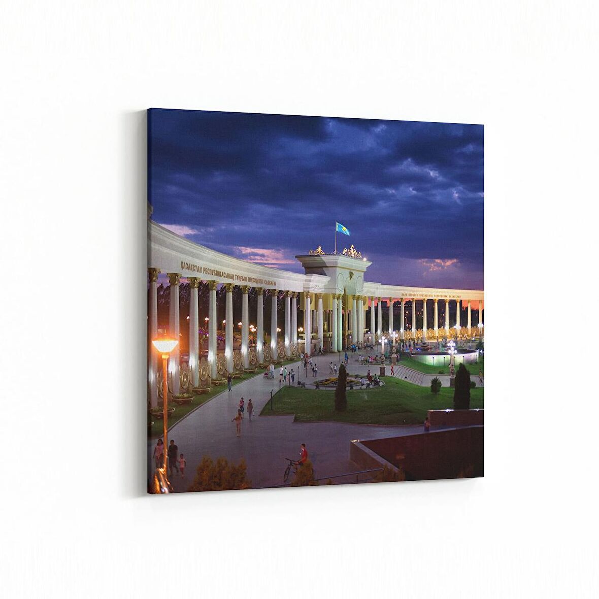 Olla 18455K Yapı Görseli Kare Kanvas Tablo (Ölçü: 60X60)