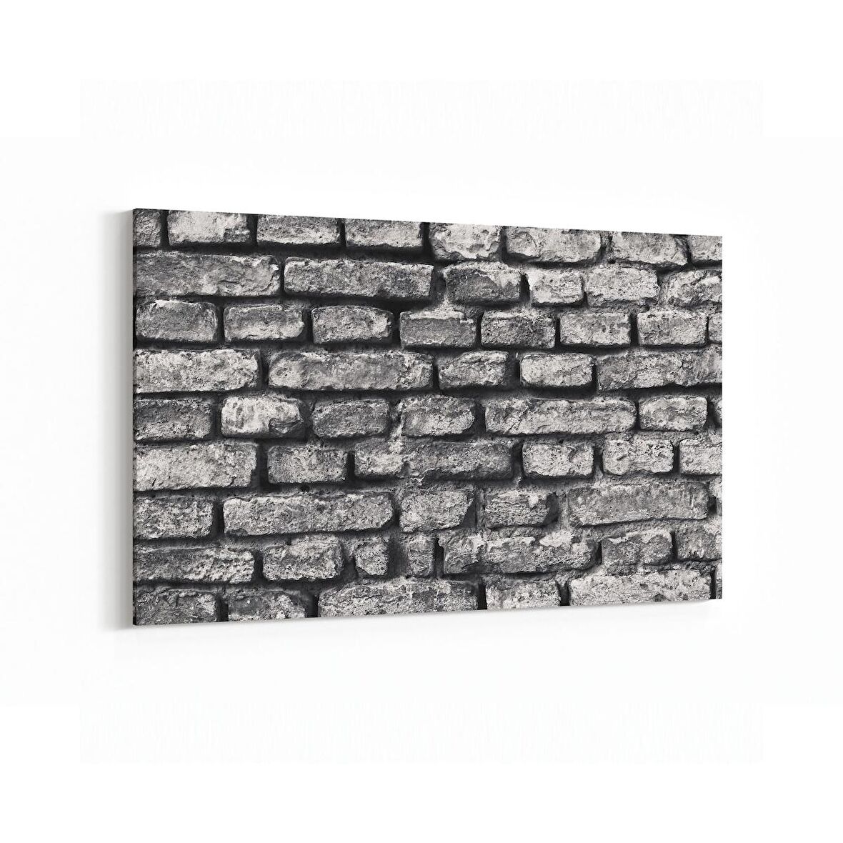 Olla 17393Y Taş / Tuğla Görseli Yatay Kanvas Tablo (Ölçü: 120X80)