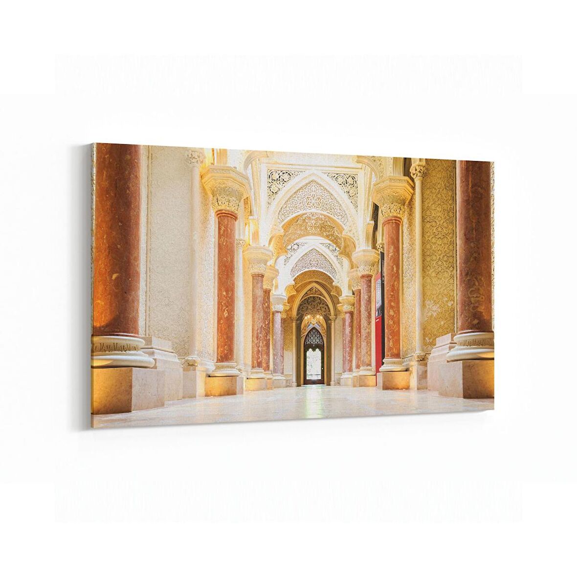 Olla 18333Y Yapı Görseli Yatay Kanvas Tablo (Ölçü: 45X30)