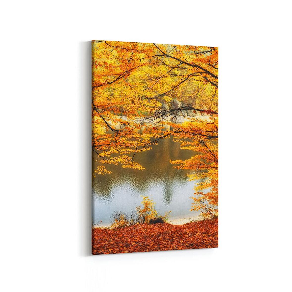 Olla 14409D Doğa / Manzara Görseli Dikey Kanvas Tablo (Ölçü: 20X30)