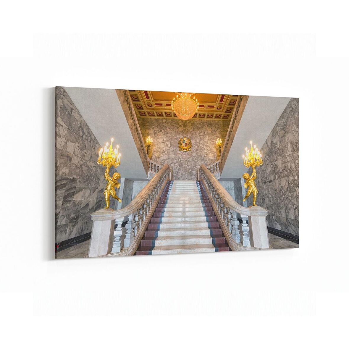 Olla 18565Y Yapı Görseli Yatay Kanvas Tablo (Ölçü: 90X60)