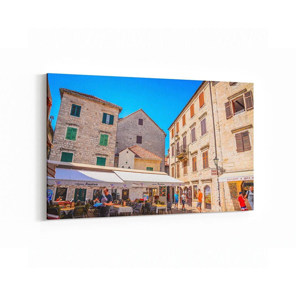 Olla 17955Y Yapı Görseli Yatay Kanvas Tablo (Ölçü: 30X20)