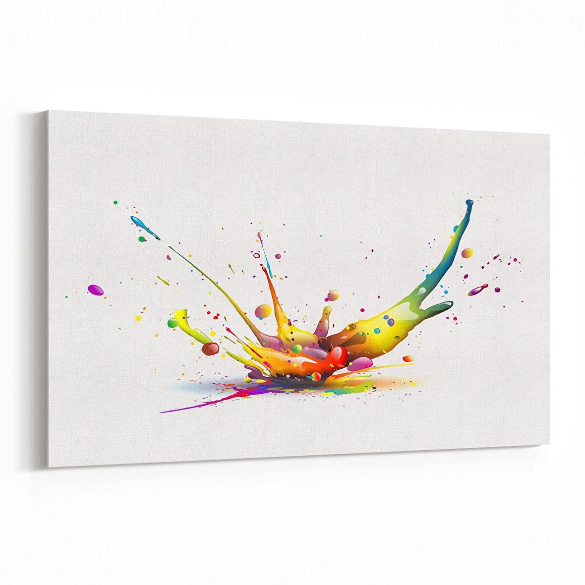 Olla 10314Y Abstract Görsel Yatay Kanvas Tablo (Ölçü: 70X50)