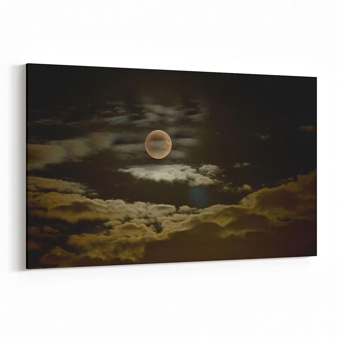 Olla 14815Y Gece Gökyüzü Görseli Yatay Kanvas Tablo (Ölçü: 150X100)