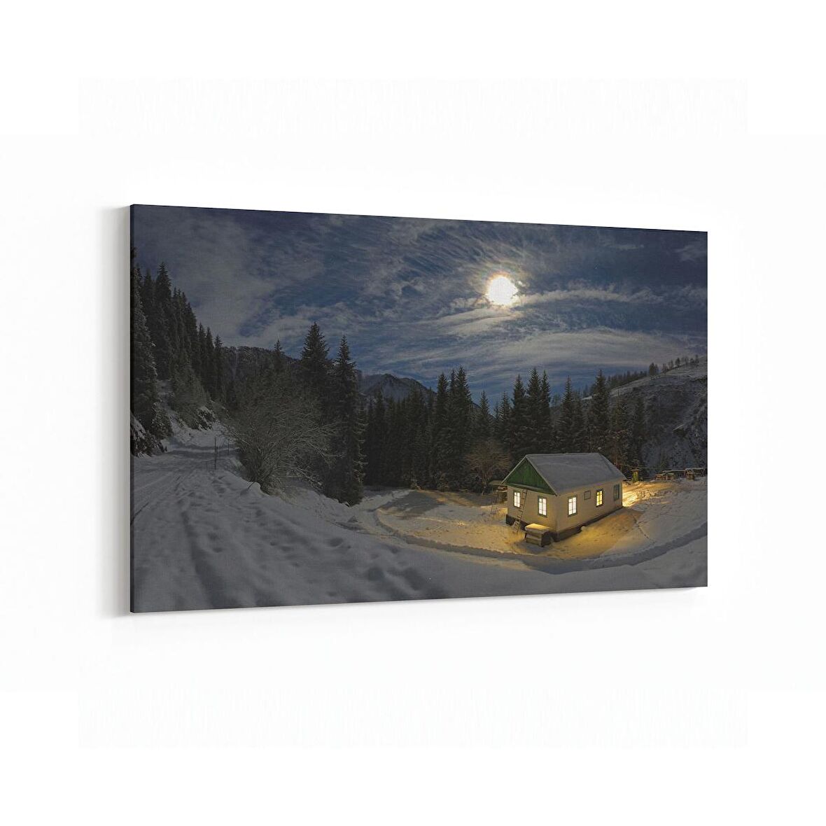 Olla 18810Y Yapı Görseli Yatay Kanvas Tablo (Ölçü: 150X100)