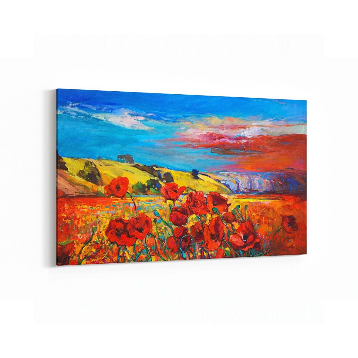 Olla 17761Y Yağlı Boya Görseli Yatay Kanvas Tablo (Ölçü: 150X100)