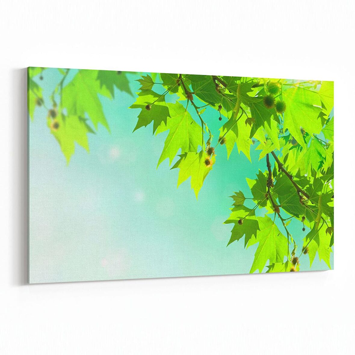 Olla 11044Y Ağaç Görseli Yatay Kanvas Tablo (Ölçü: 30X20)