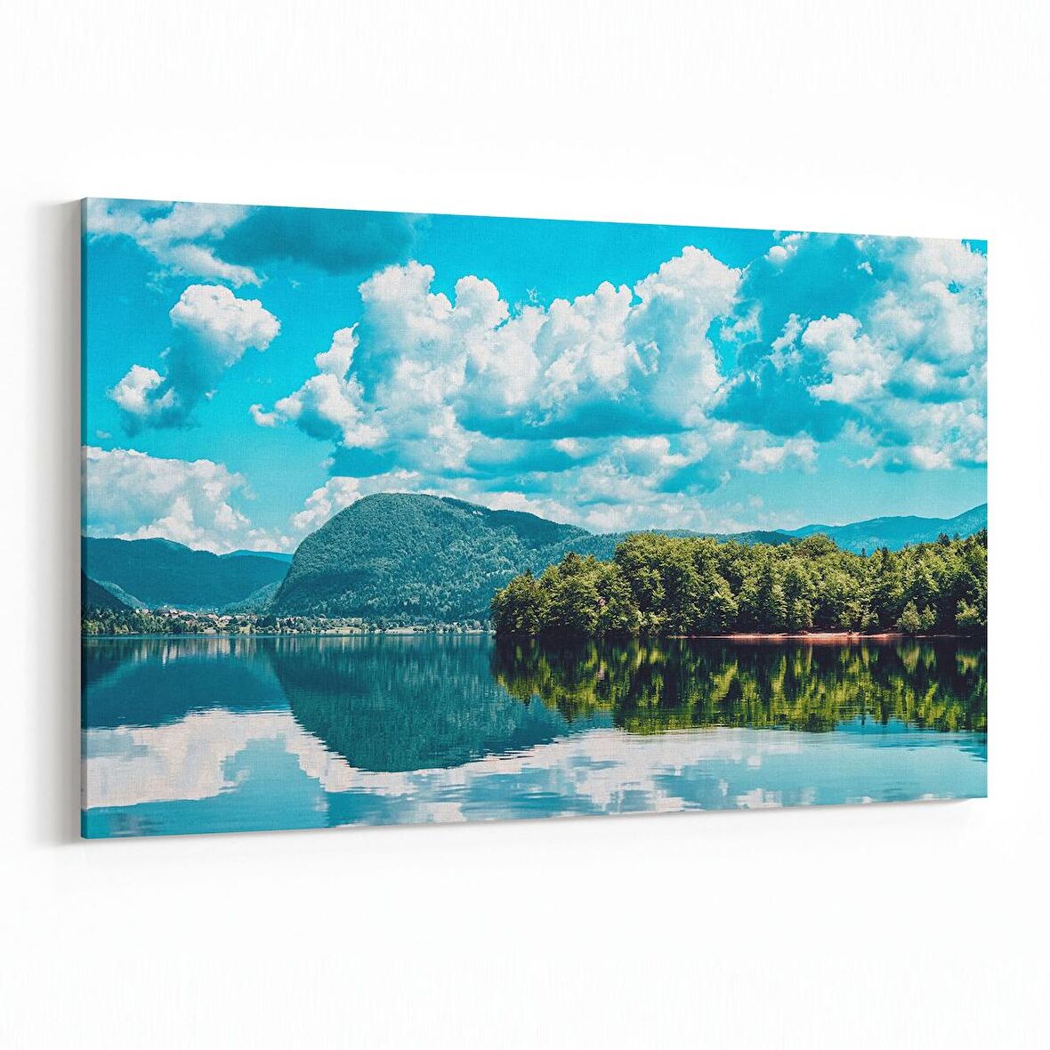 Olla 13556Y Doğa / Manzara Görseli Yatay Kanvas Tablo (Ölçü: 120X80)