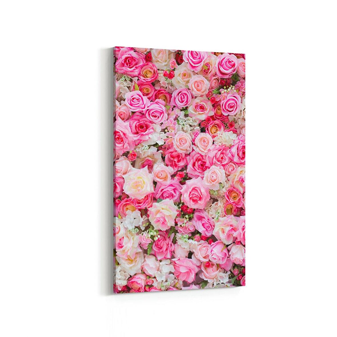 Olla 11589DD Çiçek Görseli Dikey Dar Kanvas Tablo (Ölçü: 40X80)