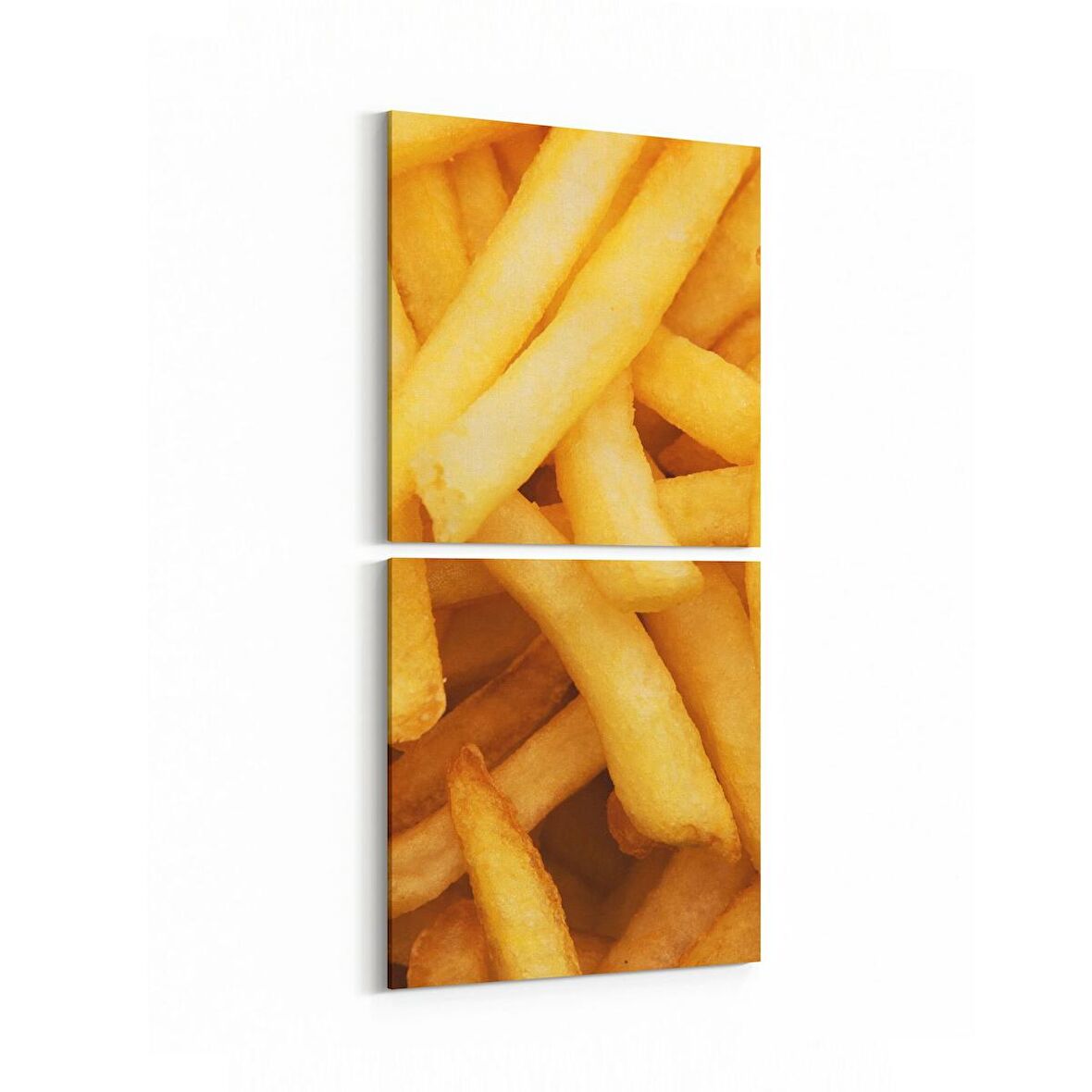 Olla 15135K2D Gıda Görseli 2'li Dikey Kanvas Tablo (Ölçü: 30X65)
