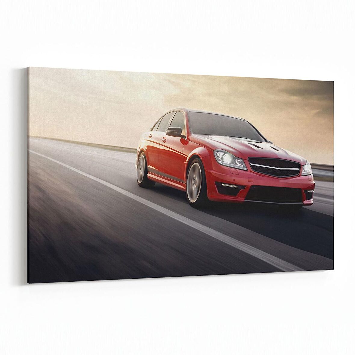 Olla 12306Y Araç Görseli Yatay Kanvas Tablo (Ölçü: 70X50)