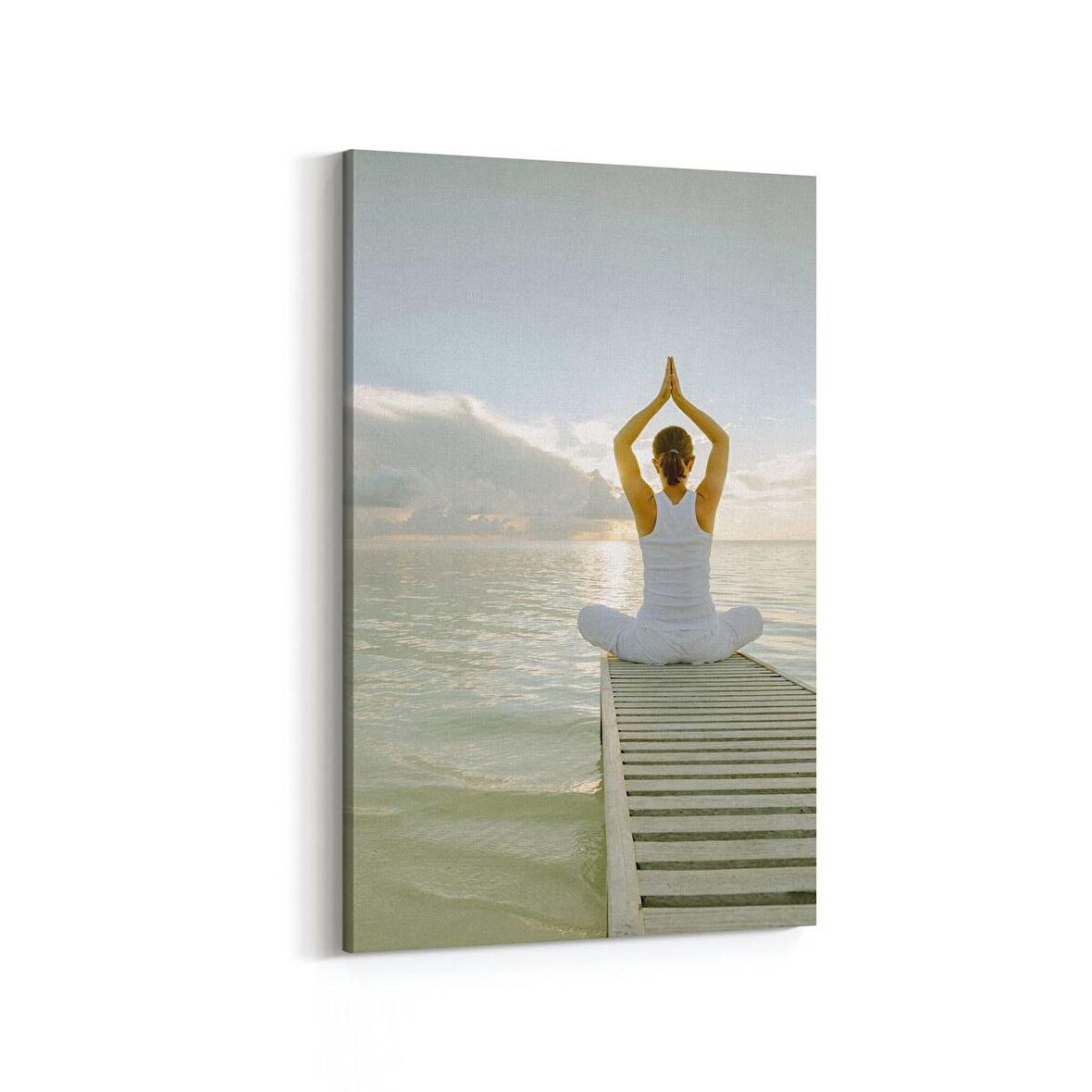 Olla 17066D Spa / Masaj Görseli Dikey Kanvas Tablo (Ölçü: 60X90)