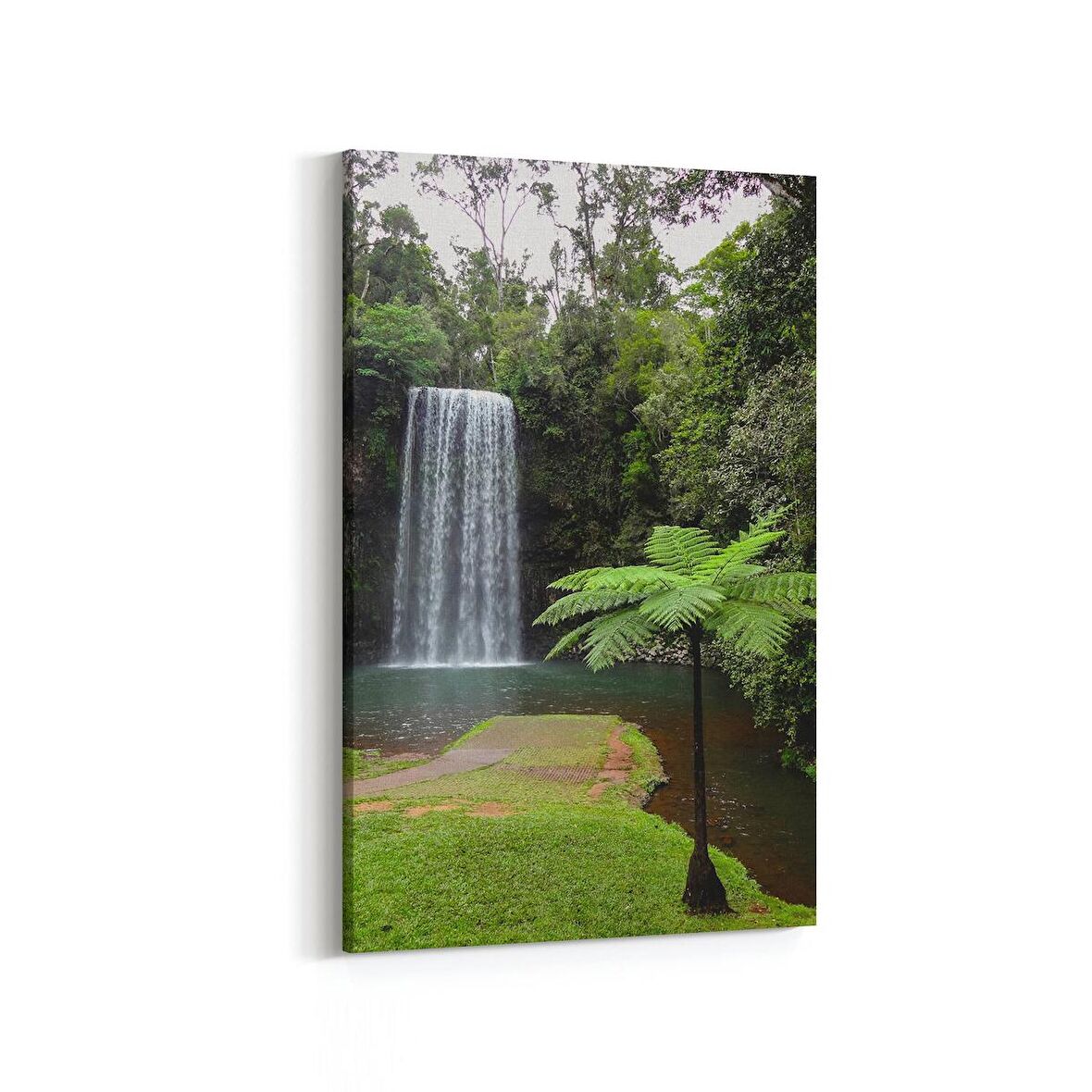 Olla 17886D Yapı Görseli Dikey Kanvas Tablo (Ölçü: 20X30)