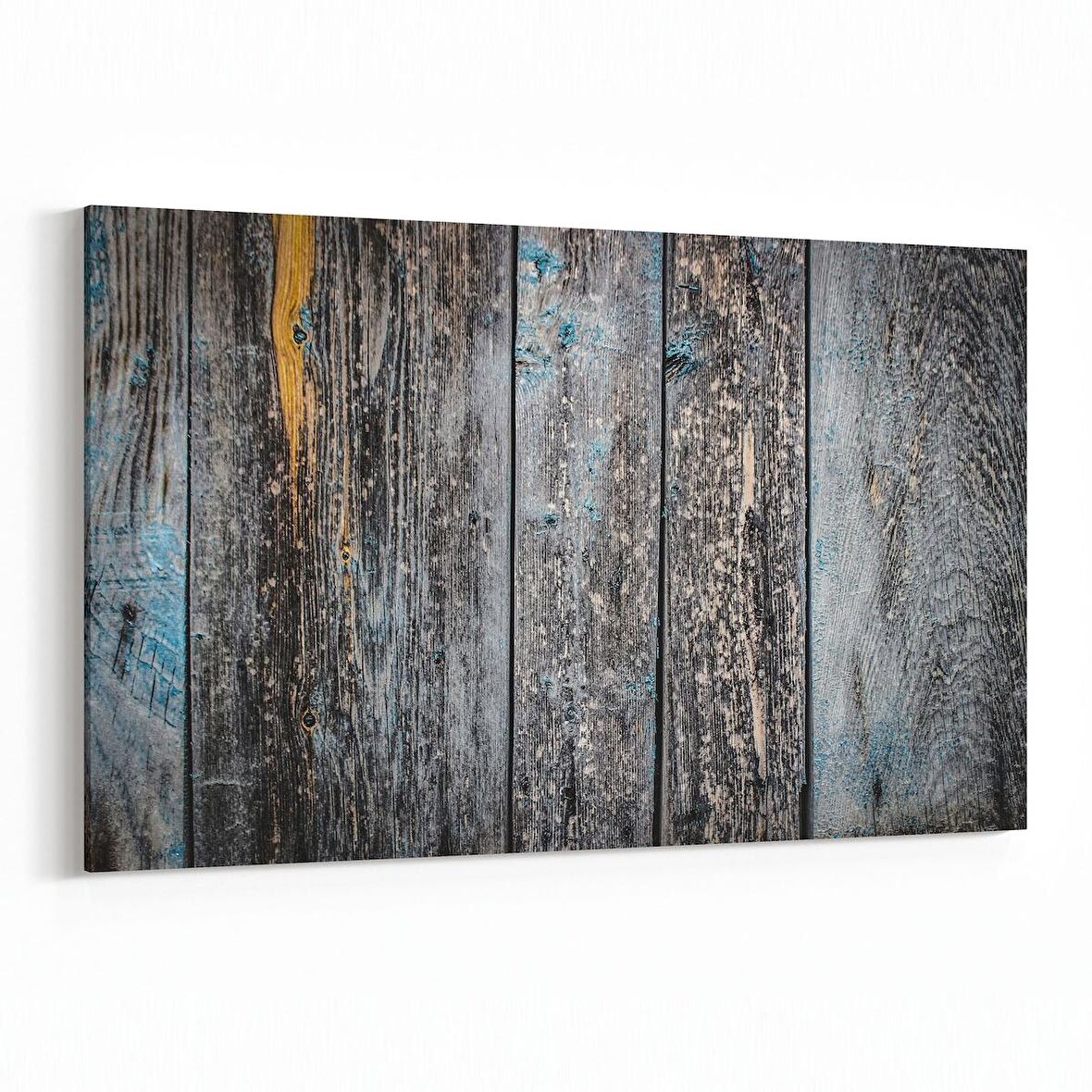 Olla 11979Y Ahşap Desen Görseli Yatay Kanvas Tablo (Ölçü: 70X50)