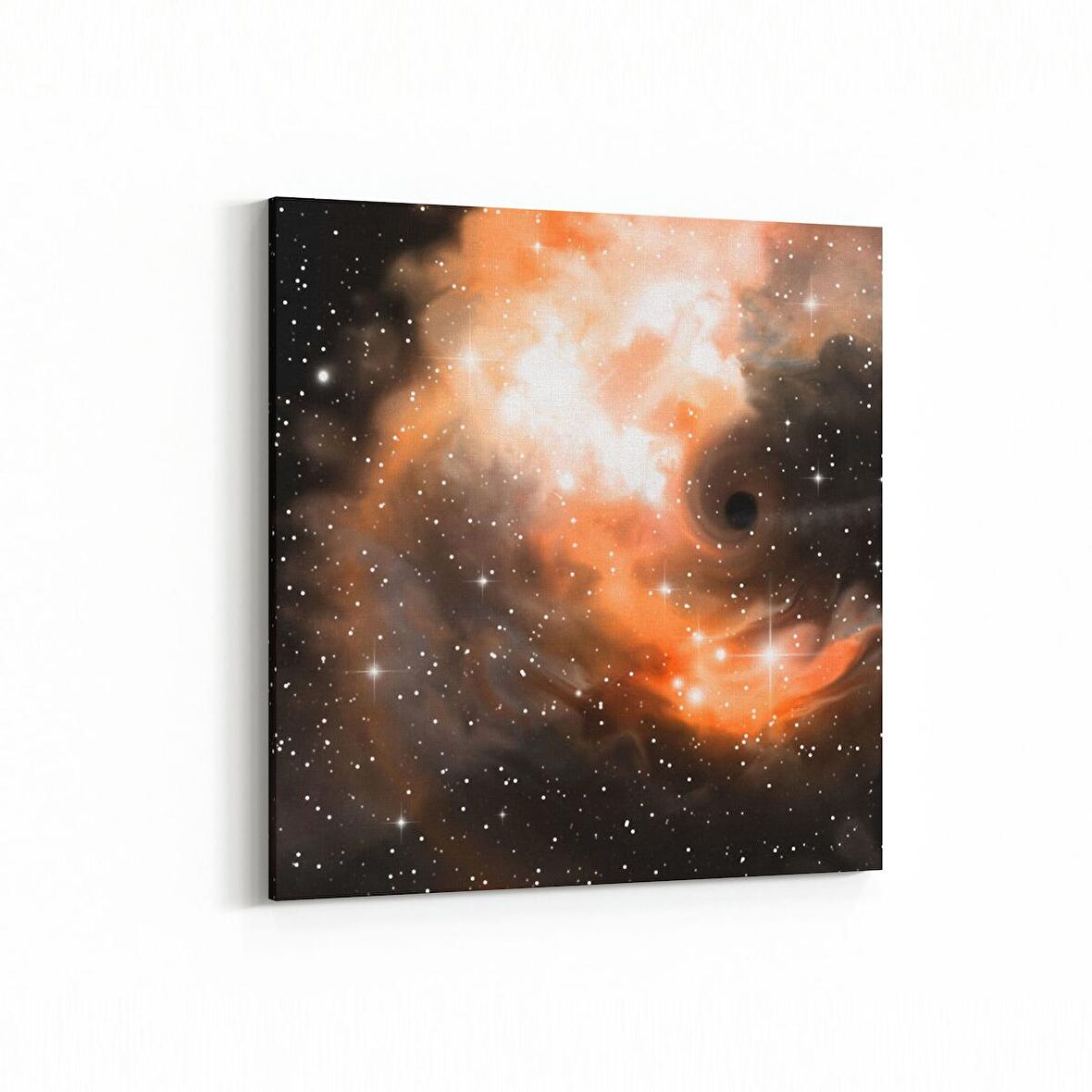Olla 17655K Uzay Görseli Kare Kanvas Tablo (Ölçü: 25X25)