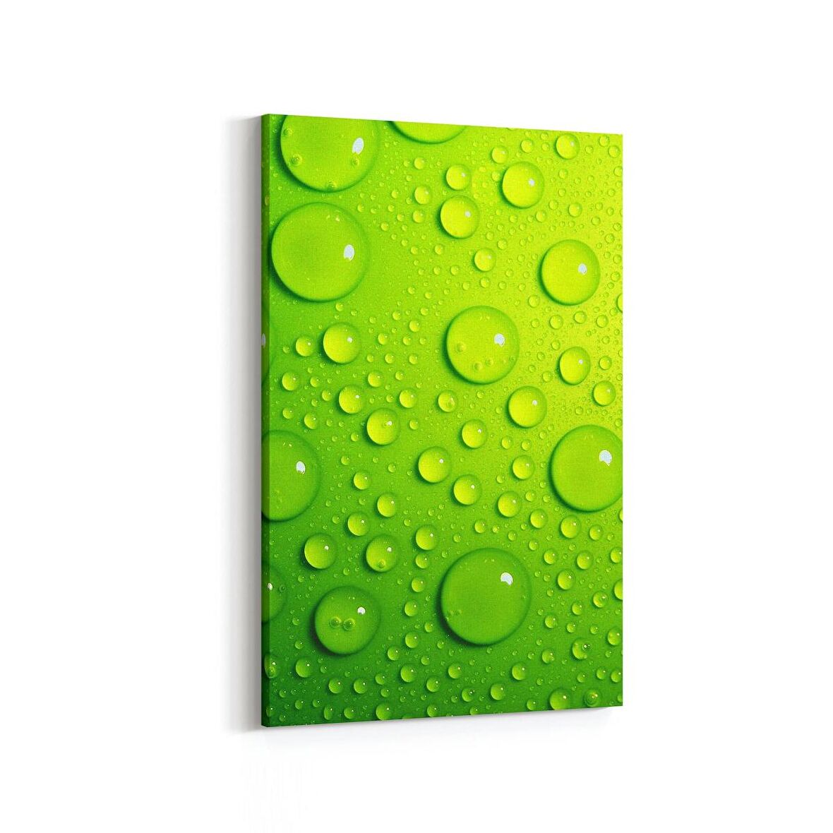 Olla 17253D Su / Damla Görseli Dikey Kanvas Tablo (Ölçü: 100X150)