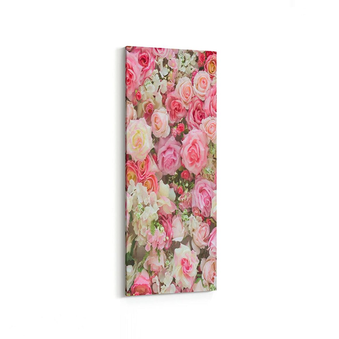 Olla 11605DI Çiçek Görseli Dikey İnce Kanvas Tablo (Ölçü: 40X120)