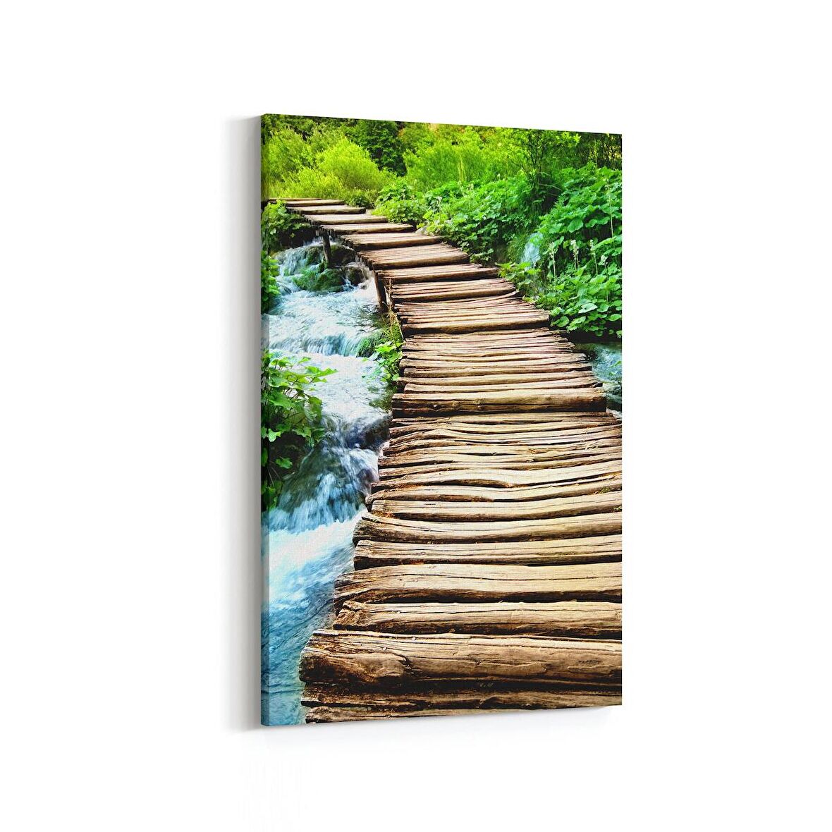 Olla 13892D Doğa / Manzara Görseli Dikey Kanvas Tablo (Ölçü: 100X150)