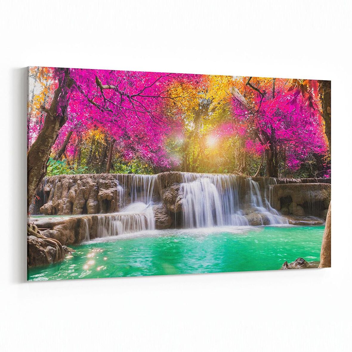 Olla 13548Y Doğa / Manzara Görseli Yatay Kanvas Tablo (Ölçü: 120X80)