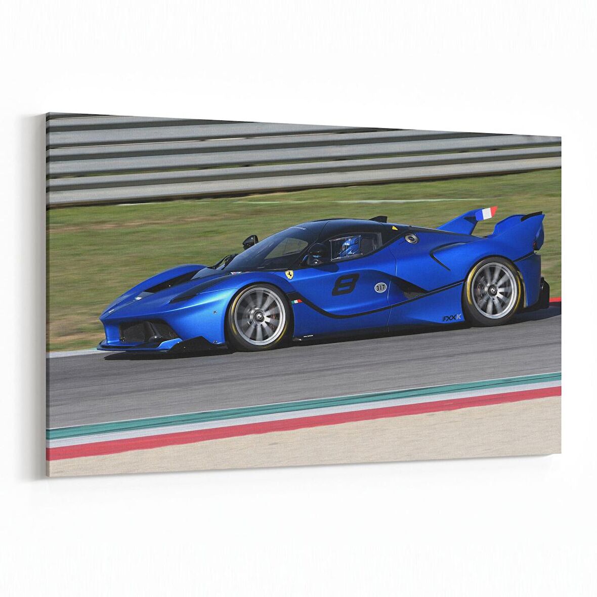 Olla 12382Y Araç Görseli Yatay Kanvas Tablo (Ölçü: 120X80)