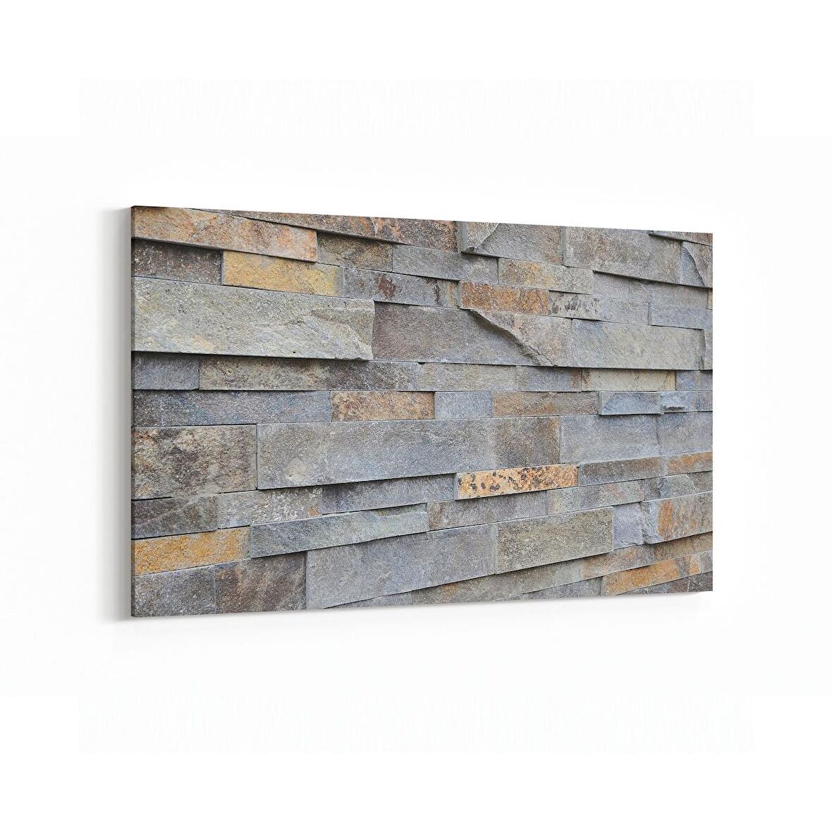 Olla 17480Y Taş / Tuğla Görseli Yatay Kanvas Tablo (Ölçü: 70X50)