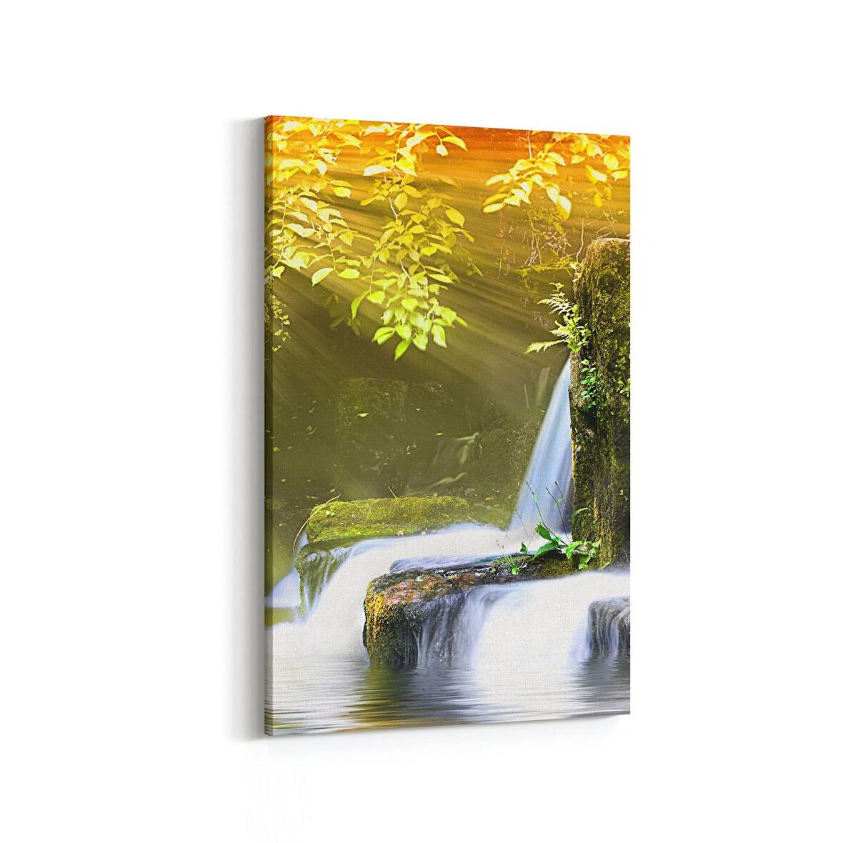 Olla 13503D Doğa / Manzara Görseli Dikey Kanvas Tablo (Ölçü: 60X90)