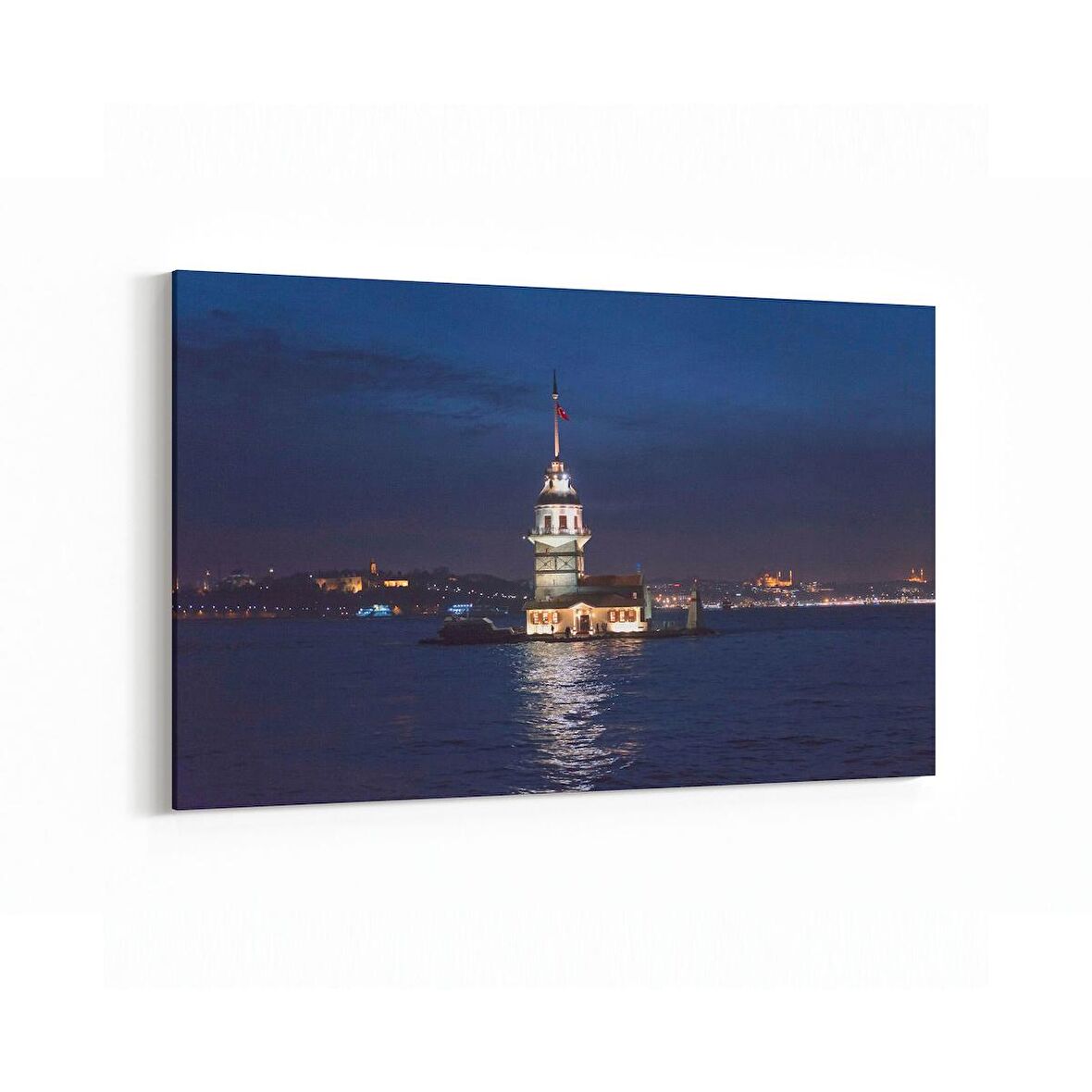 Olla 18950Y Yapı Görseli Yatay Kanvas Tablo (Ölçü: 150X100)