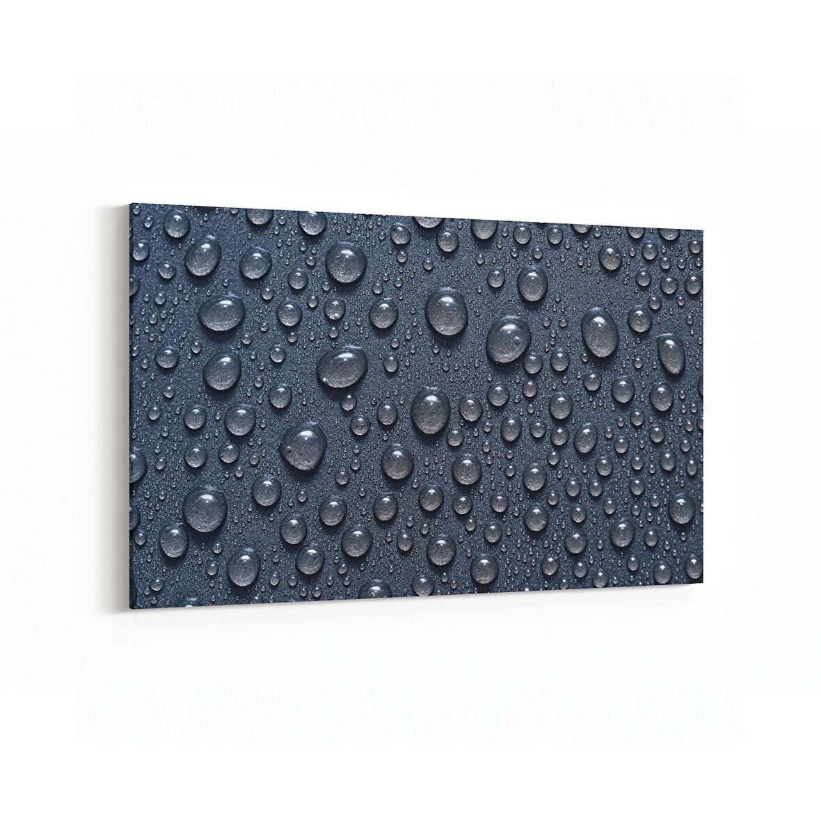Olla 17208Y Su / Damla Görseli Yatay Kanvas Tablo (Ölçü: 150X100)