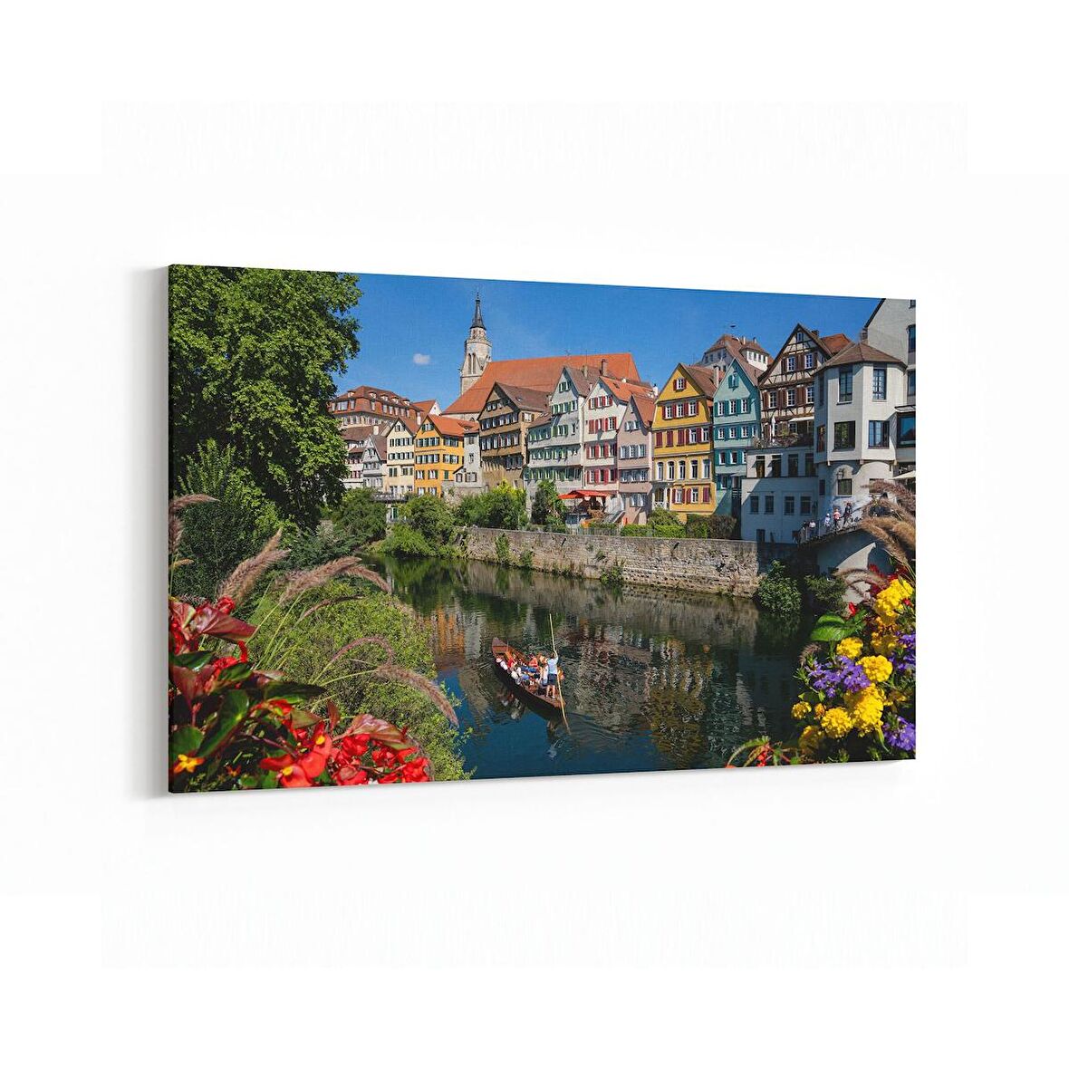 Olla 18258Y Yapı Görseli Yatay Kanvas Tablo (Ölçü: 30X20)