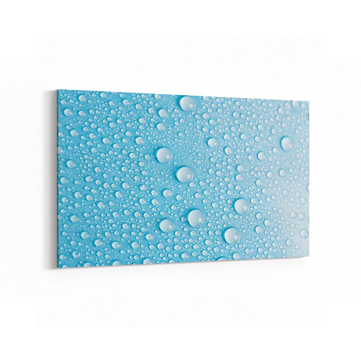Olla 17212Y Su / Damla Görseli Yatay Kanvas Tablo (Ölçü: 45X30)