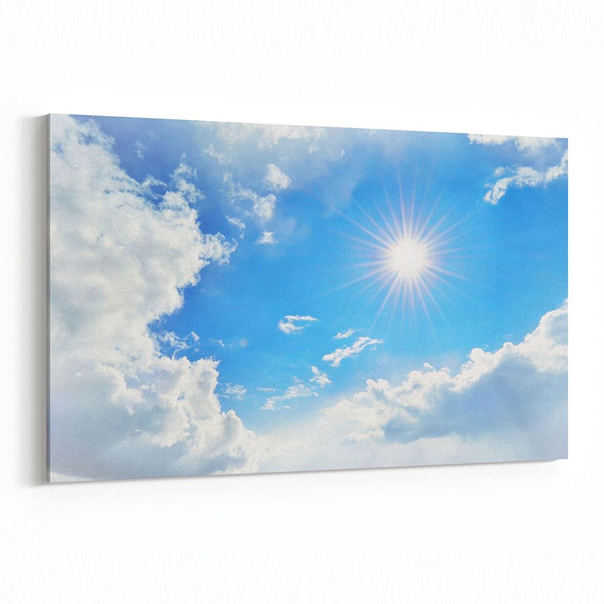 Olla 15600Y Gökyüzü Bulut Görseli  Yatay Kanvas Tablo (Ölçü: 90X60)