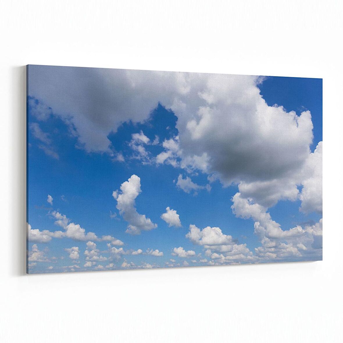 Olla 15627Y Gökyüzü Bulut Görseli  Yatay Kanvas Tablo (Ölçü: 150X100)