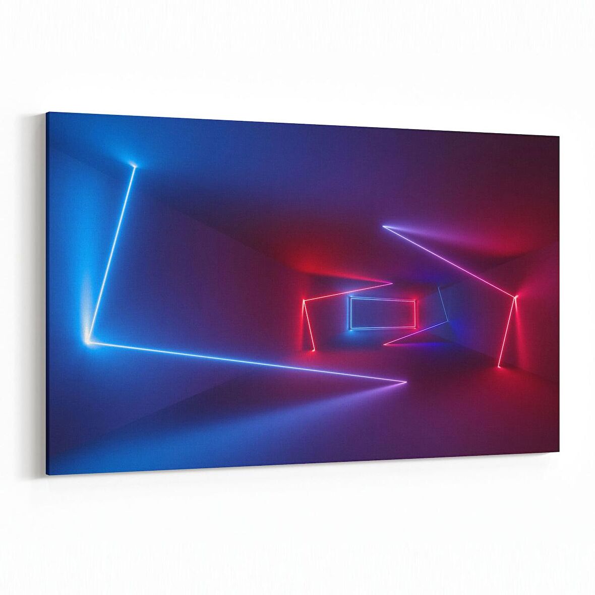 Olla 10423Y Abstract Tünel Görsel Yatay Kanvas Tablo (Ölçü: 120X80)