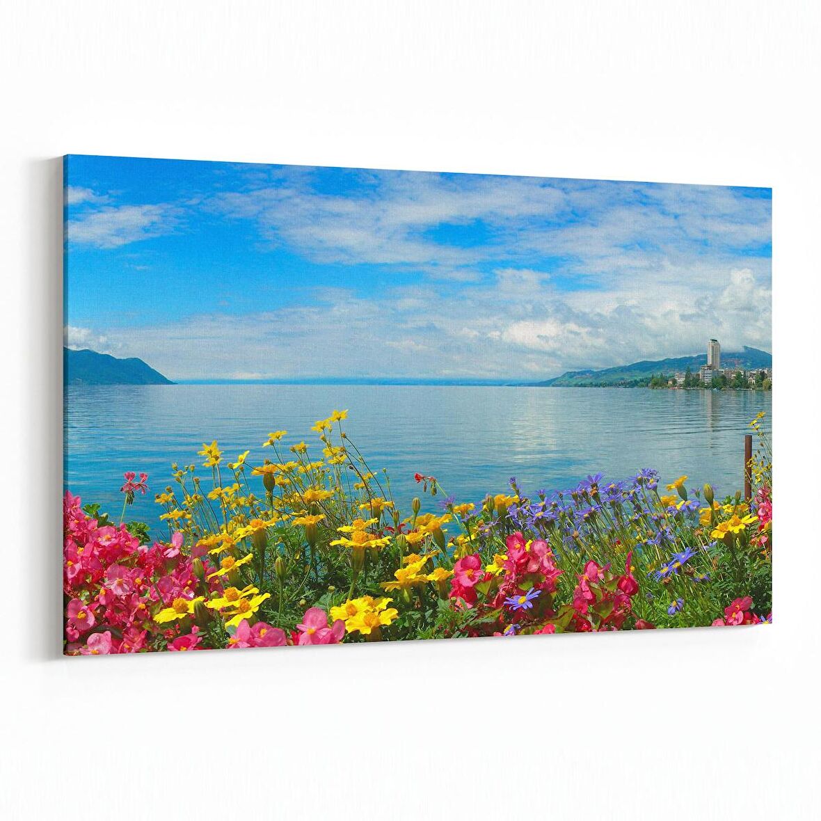 Olla 13974Y Doğa / Manzara Görseli Yatay Kanvas Tablo (Ölçü: 120X80)