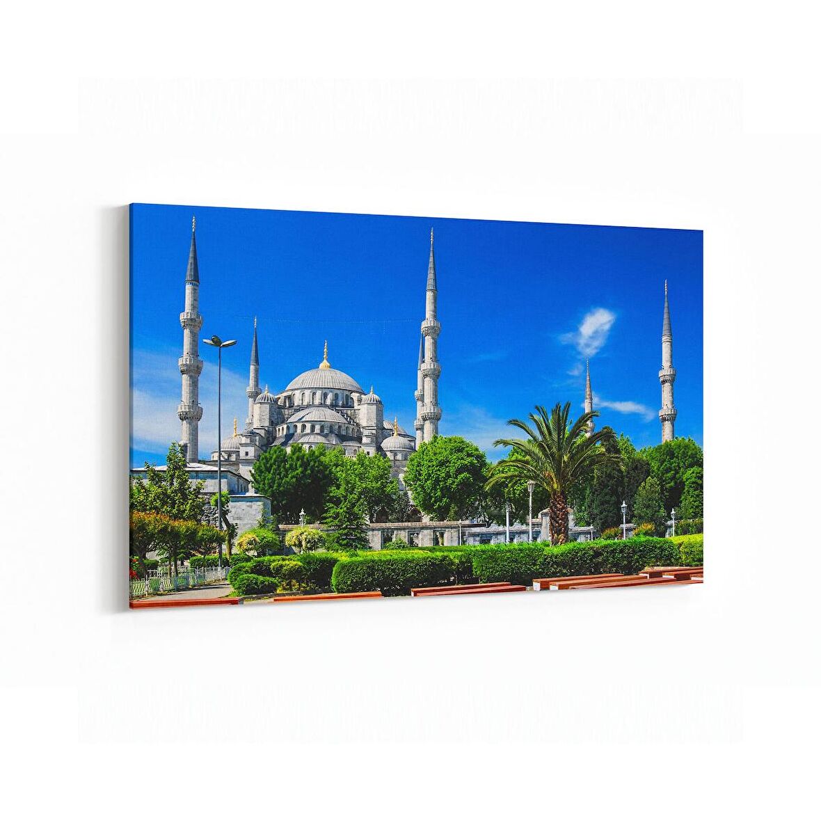 Olla 18385Y Yapı Görseli Yatay Kanvas Tablo (Ölçü: 150X100)