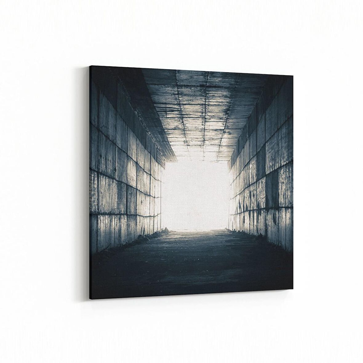 Olla 18393K Yapı Görseli Kare Kanvas Tablo (Ölçü: 30X30)