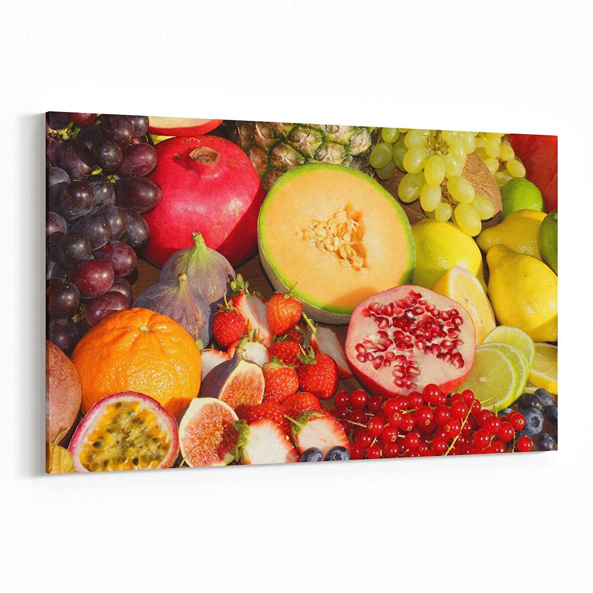 Olla 15084Y Gıda Görseli Yatay Kanvas Tablo (Ölçü: 70X50)