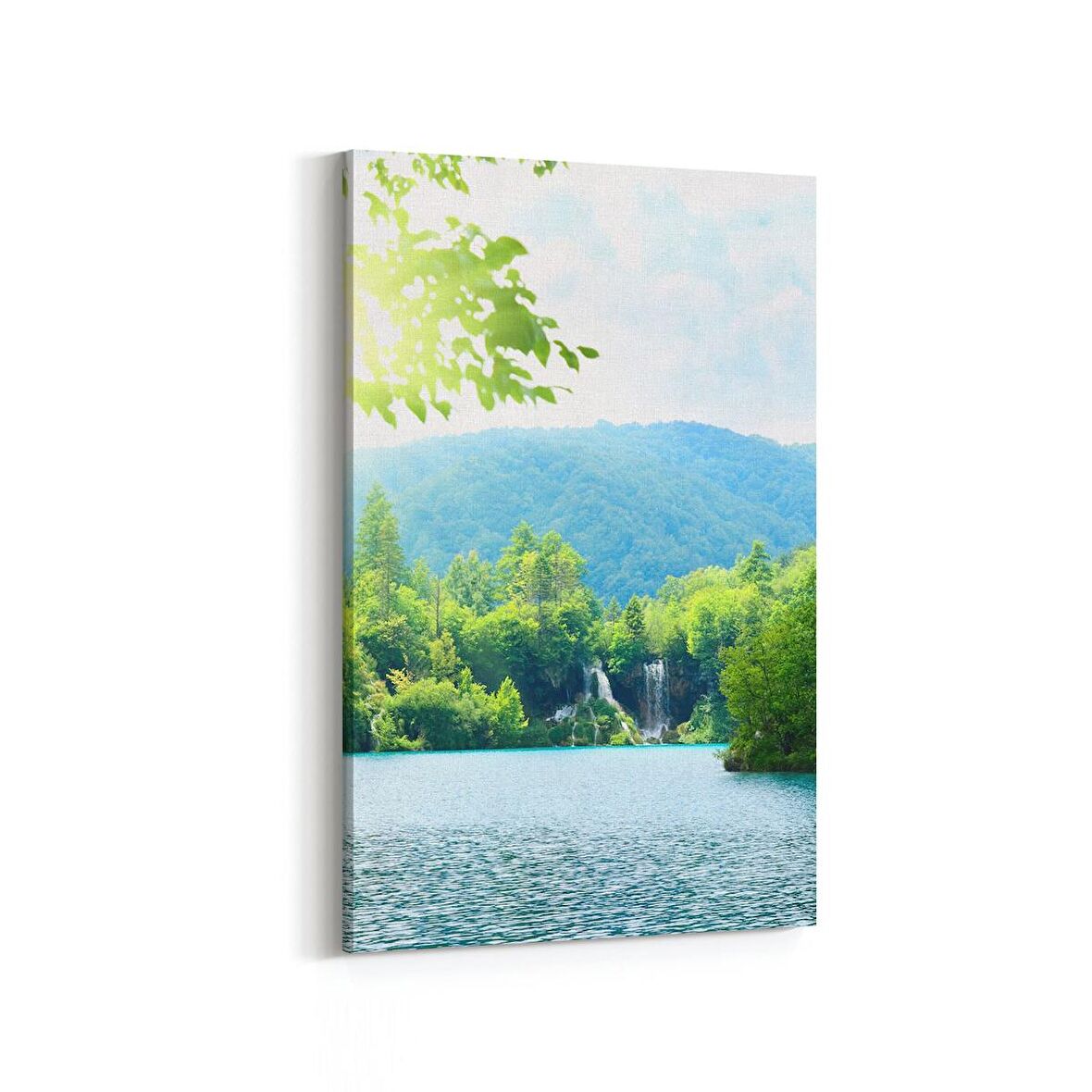 Olla 13654D Doğa / Manzara Görseli Dikey Kanvas Tablo (Ölçü: 60X90)