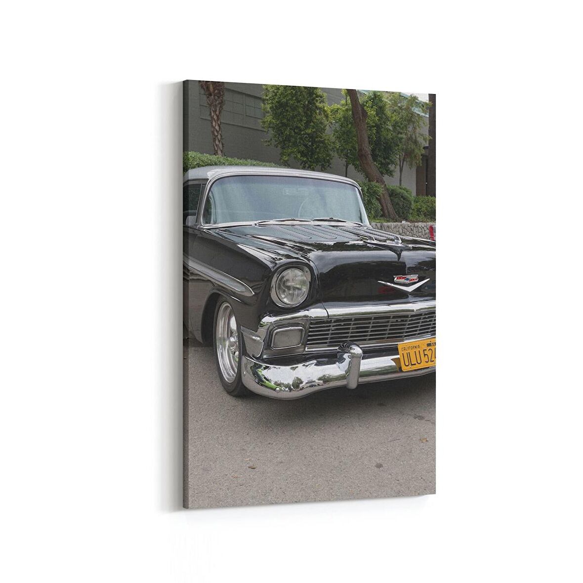 Olla 12356D Araç Görseli Dikey Kanvas Tablo (Ölçü: 70X105)