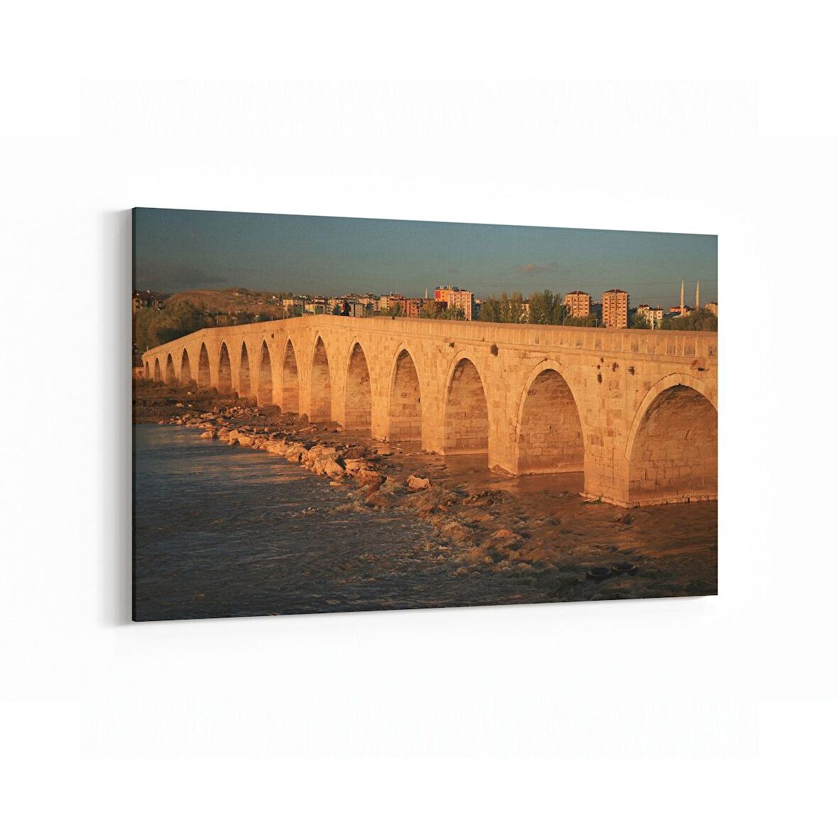 Olla 17891Y Yapı Görseli Yatay Kanvas Tablo (Ölçü: 150X100)