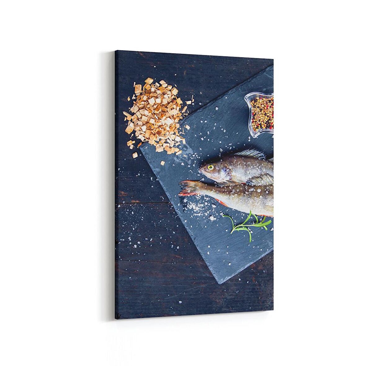 Olla 14988D Gıda Görseli Dikey Kanvas Tablo (Ölçü: 70X105)