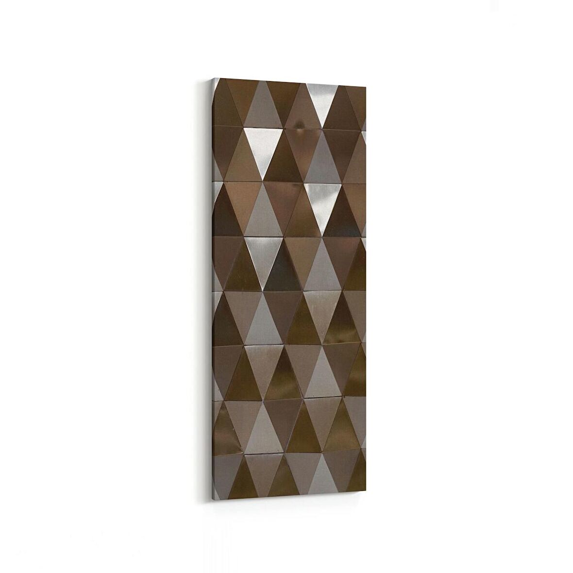 Olla 10013DI Abstract 3 Boyut Görsel Dikey İnce Kanvas Tablo (Ölçü: 40X120)