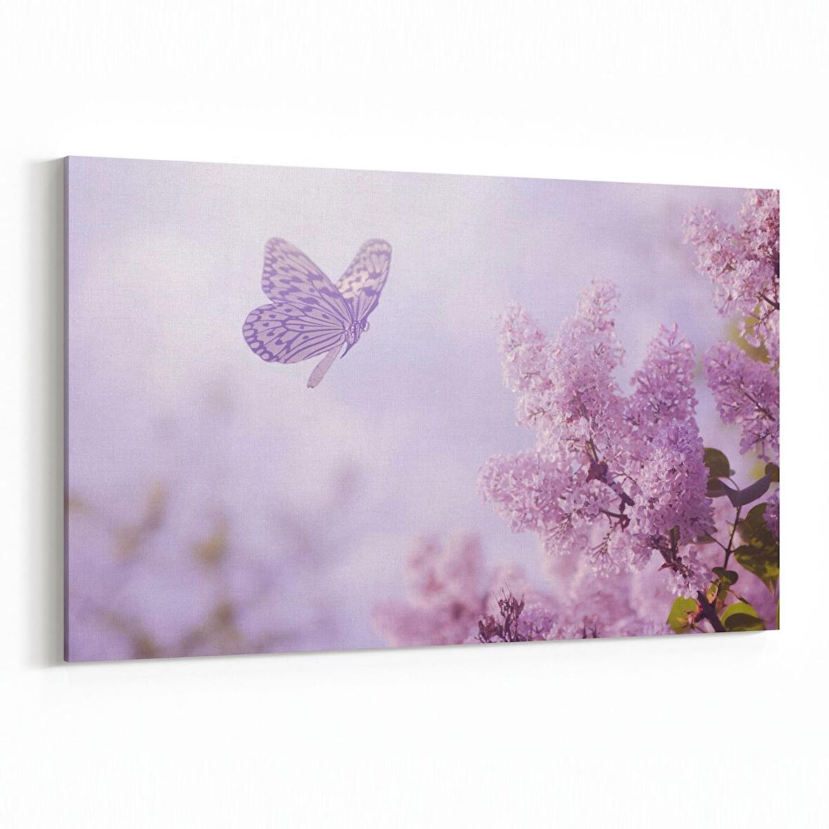 Olla 10745Y Ağaç Görseli Yatay Kanvas Tablo (Ölçü: 45X30)