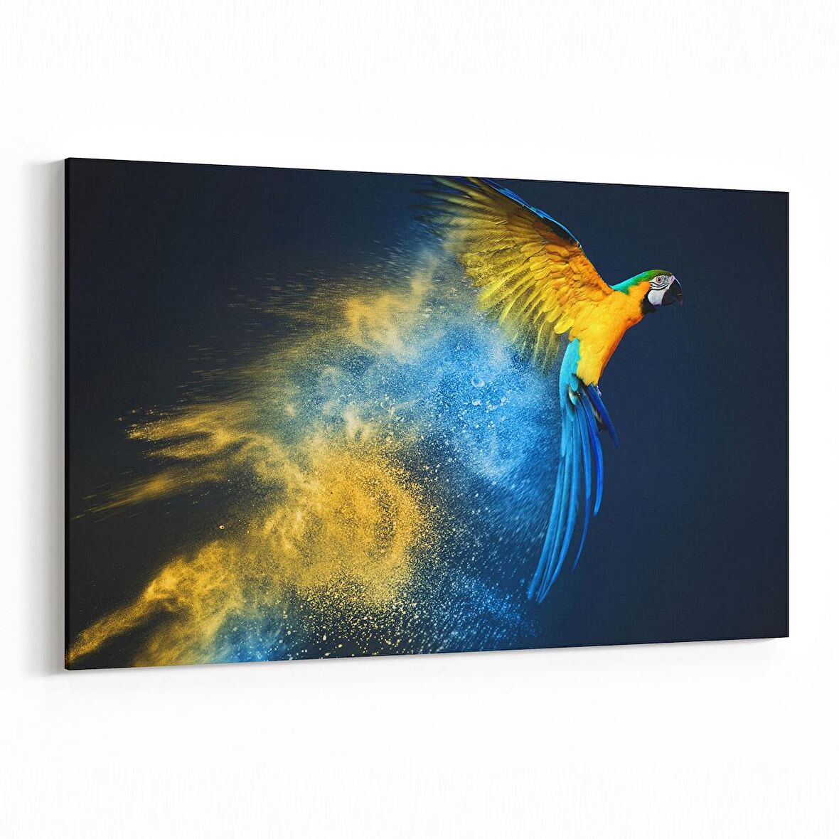 Olla 12554Y Hayvanlar Alemi Görseli Yatay Kanvas Tablo (Ölçü: 150X100)