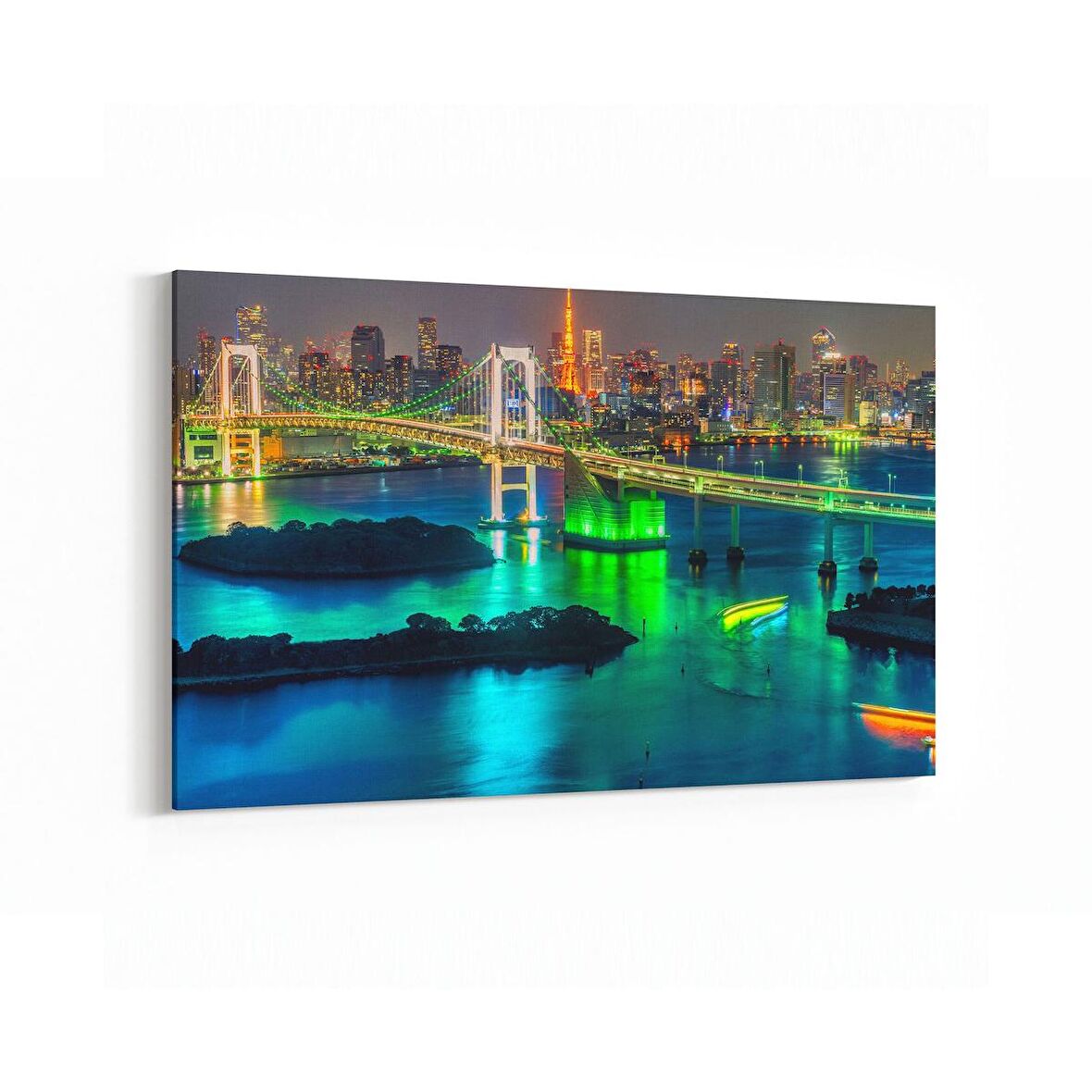 Olla 18395Y Yapı Görseli Yatay Kanvas Tablo (Ölçü: 120X80)