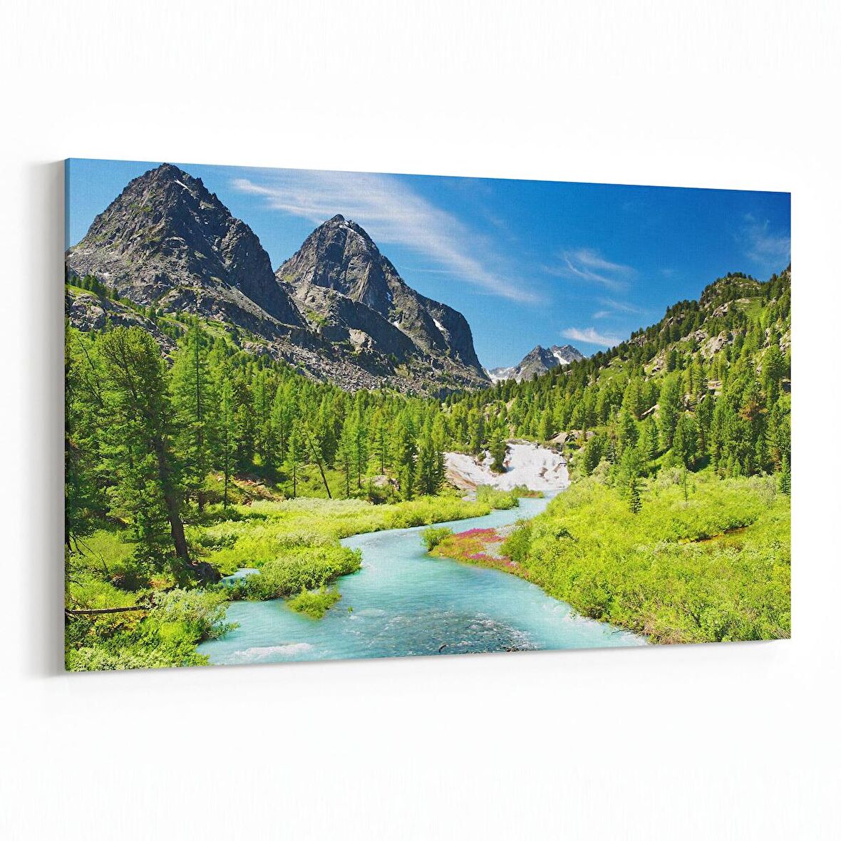 Olla 13845Y Doğa / Manzara Görseli Yatay Kanvas Tablo (Ölçü: 90X60)