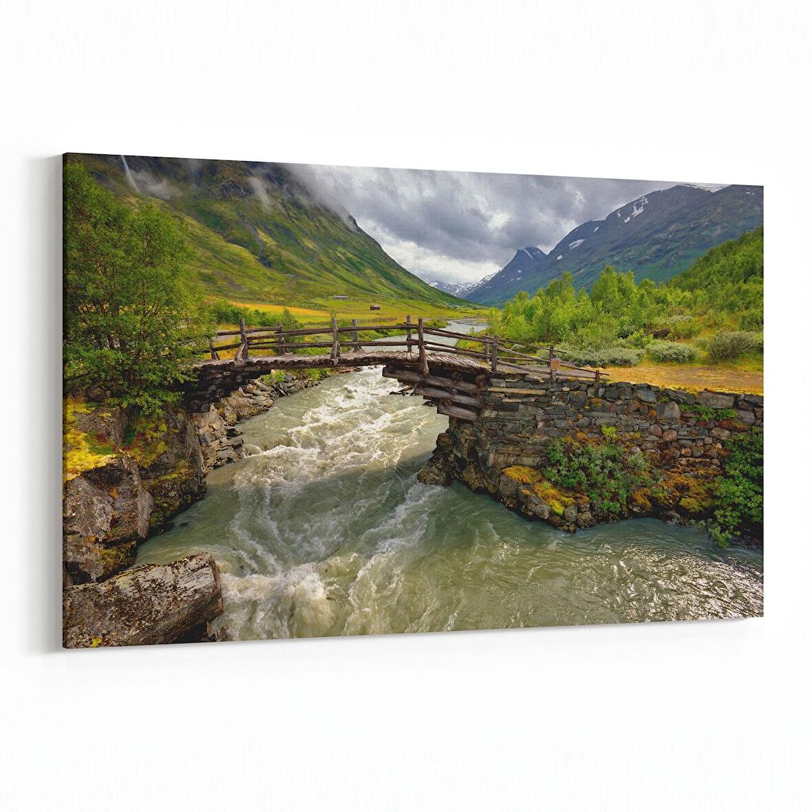 Olla 13519Y Doğa / Manzara Görseli Yatay Kanvas Tablo (Ölçü: 30X20)